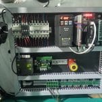 2 shafts semi auto aluminum foil rewinding machine