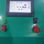 2 shafts semi auto aluminum foil rewinding machine