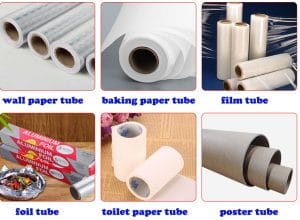Paper tube making machine