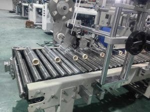 hss 450 automatic 6 shafts rewinding machine without glue
