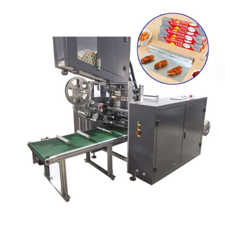 high speed rewinding machine for household aluminum rolls