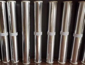 hss 450 automatic 6 shafts aluminum foil rewinding machine